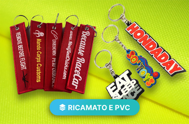 Breloki z PVC i haftowane online